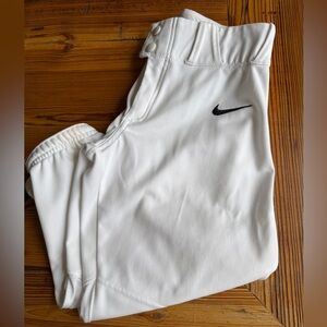 Nike youth kicker baseball pants white youth large